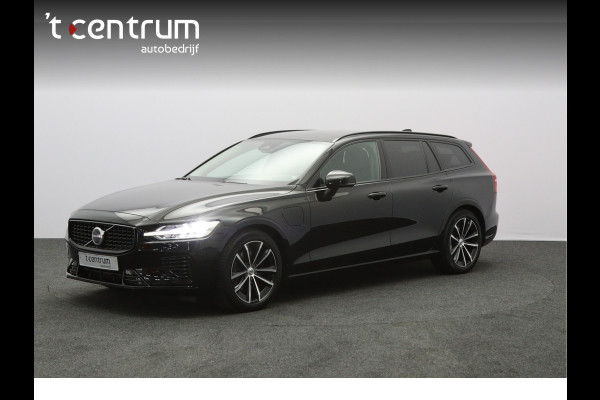 Volvo V60 2.0 T6 350 PK Plug-in hybrid AWD Plus Dark Long Range, Trekhaak, Camera, Winterpakket, Leder, Memory