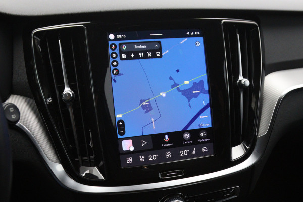Volvo V60 2.0 T6 350 PK Plug-in hybrid AWD Plus Dark Long Range, Trekhaak, Camera, Winterpakket, Leder, Memory