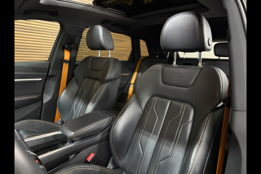 Audi e-tron 55 quattro S-line Black edition 407pk 95 kWh | VOL! | Pano | Trekhaak | B&O Sound | ACC | HuD | City&Tour Assist Pack
