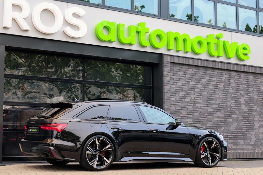Audi RS6 Avant RS 6 TFSI quattro | DYNAMIC PLUS | KERAMISCH | CARBON | HUD | B&O | KOELING | NIGHTVISION | 4WIELSTURING |