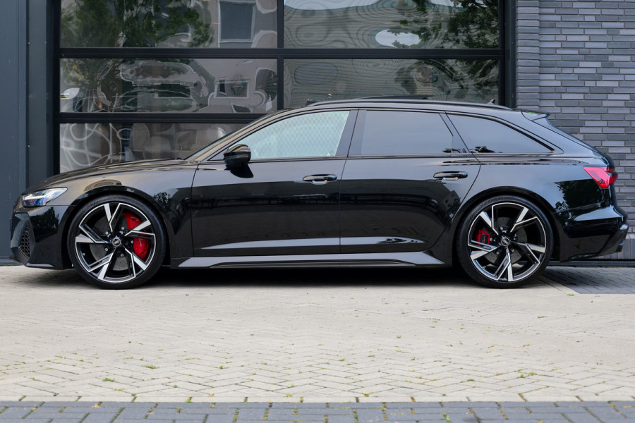 Audi RS6 Avant RS 6 TFSI quattro | DYNAMIC PLUS | KERAMISCH | CARBON | HUD | B&O | KOELING | NIGHTVISION | 4WIELSTURING |