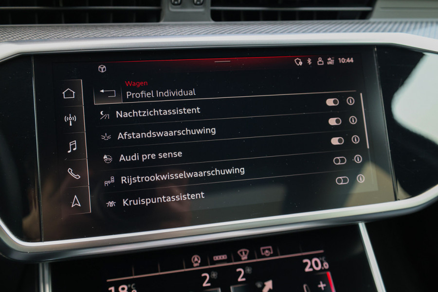 Audi RS6 Avant RS 6 TFSI quattro | DYNAMIC PLUS | KERAMISCH | CARBON | HUD | B&O | KOELING | NIGHTVISION | 4WIELSTURING |