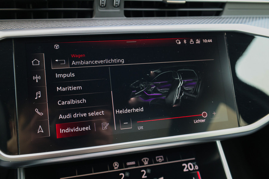 Audi RS6 Avant RS 6 TFSI quattro | DYNAMIC PLUS | KERAMISCH | CARBON | HUD | B&O | KOELING | NIGHTVISION | 4WIELSTURING |