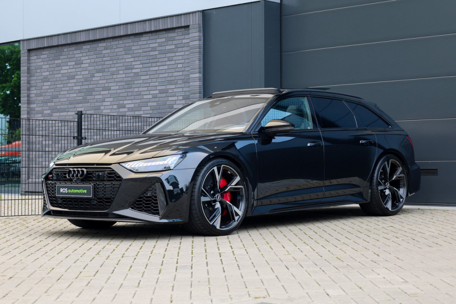 Audi RS6 Avant RS 6 TFSI quattro | DYNAMIC PLUS | KERAMISCH | CARBON | HUD | B&O | KOELING | NIGHTVISION | 4WIELSTURING |