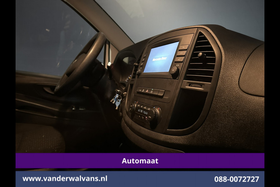 Mercedes-Benz Vito 114 CDI 136pk 9G-Tronic Automaat L2H1 Euro6 Airco | Camera | Navigatie | Imperiaal | 2500kg Trekhaak | Apple Carplay Android Auto, Cruisecontrol, Parkeersensoren, Sidebars, Bumper in de kleur