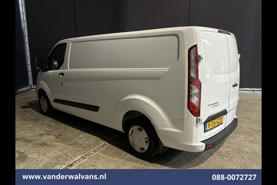 Ford Transit Custom 2.0 TDCI L2H1 Euro6 Airco | Camera | Apple Carplay | Android Auto | LED | Cruisecontrol Parkeersensoren, verwarmde voorruit, Bijrijdersbank, 2800kg trekvermogen