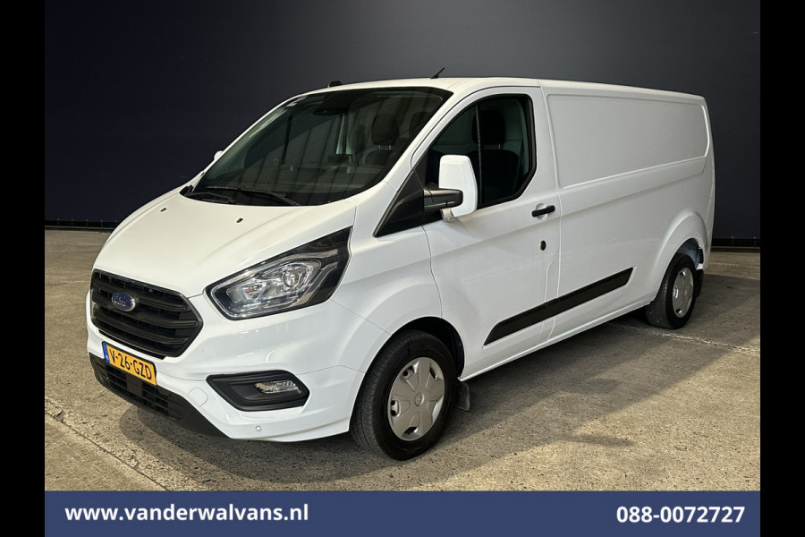Ford Transit Custom 2.0 TDCI L2H1 Euro6 Airco | Camera | Apple Carplay | Android Auto | LED | Cruisecontrol Parkeersensoren, verwarmde voorruit, Bijrijdersbank, 2800kg trekvermogen
