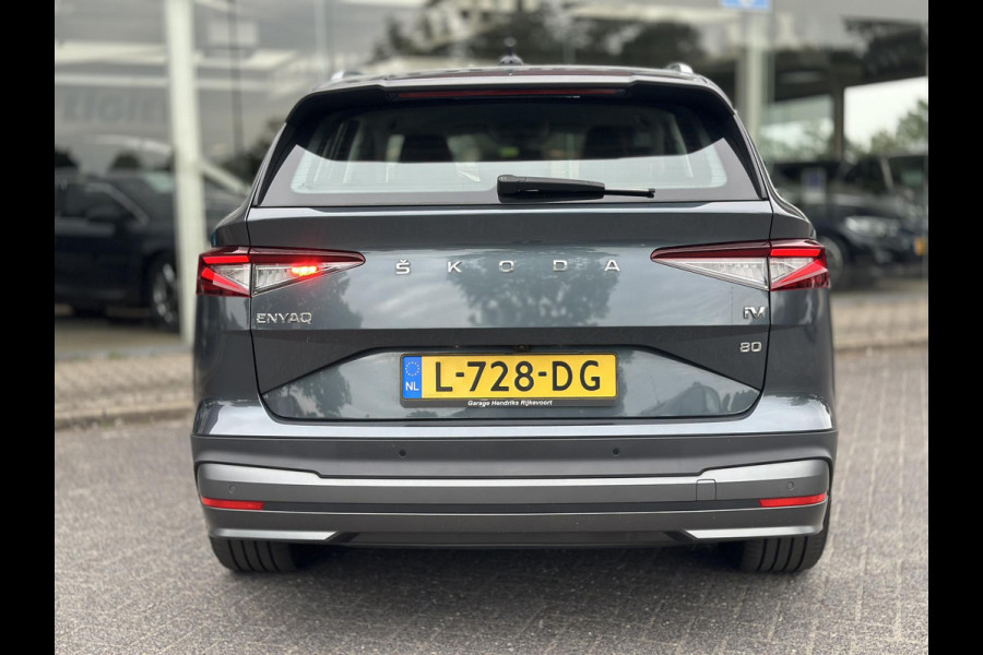 Škoda ENYAQ iV 80 | SOH 91,7% | Leder/Stof | Adaptive CC | Blindspot |  HUD | Navigatie |