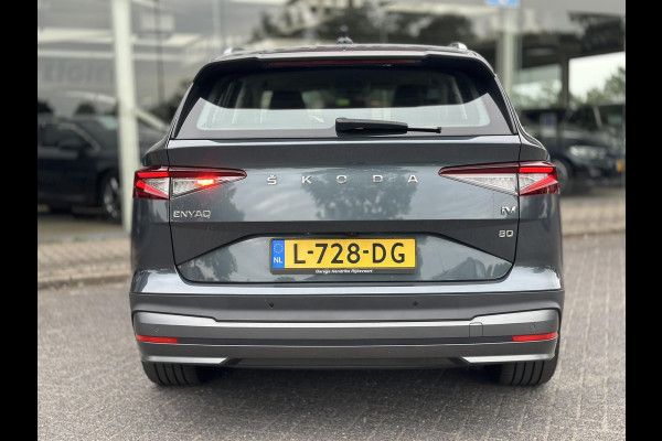 Škoda ENYAQ iV 80 | SOH 91,7% | Leder/Stof | Adaptive CC | Blindspot |  HUD | Navigatie |