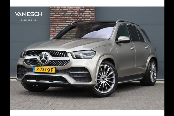 Mercedes-Benz GLE 400 d 4MATIC AMG Line | Luchtvering | Distronic+ | Panoramadak | Burmester | Trekhaak | Standkachel | Surround Camera | Verwarmd Stuurwiel | Keyless Go |
