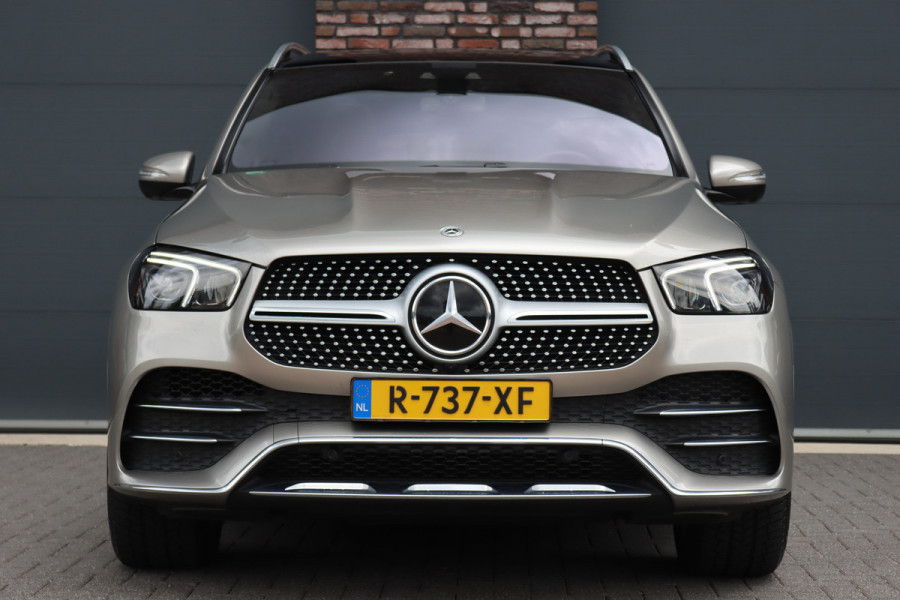 Mercedes-Benz GLE 400 d 4MATIC AMG Line | Luchtvering | Distronic+ | Panoramadak | Burmester | Trekhaak | Standkachel | Surround Camera | Verwarmd Stuurwiel | Keyless Go |