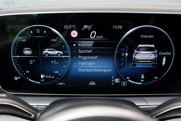 Mercedes-Benz GLE 400 d 4MATIC AMG Line | Luchtvering | Distronic+ | Panoramadak | Burmester | Trekhaak | Standkachel | Surround Camera | Verwarmd Stuurwiel | Keyless Go |