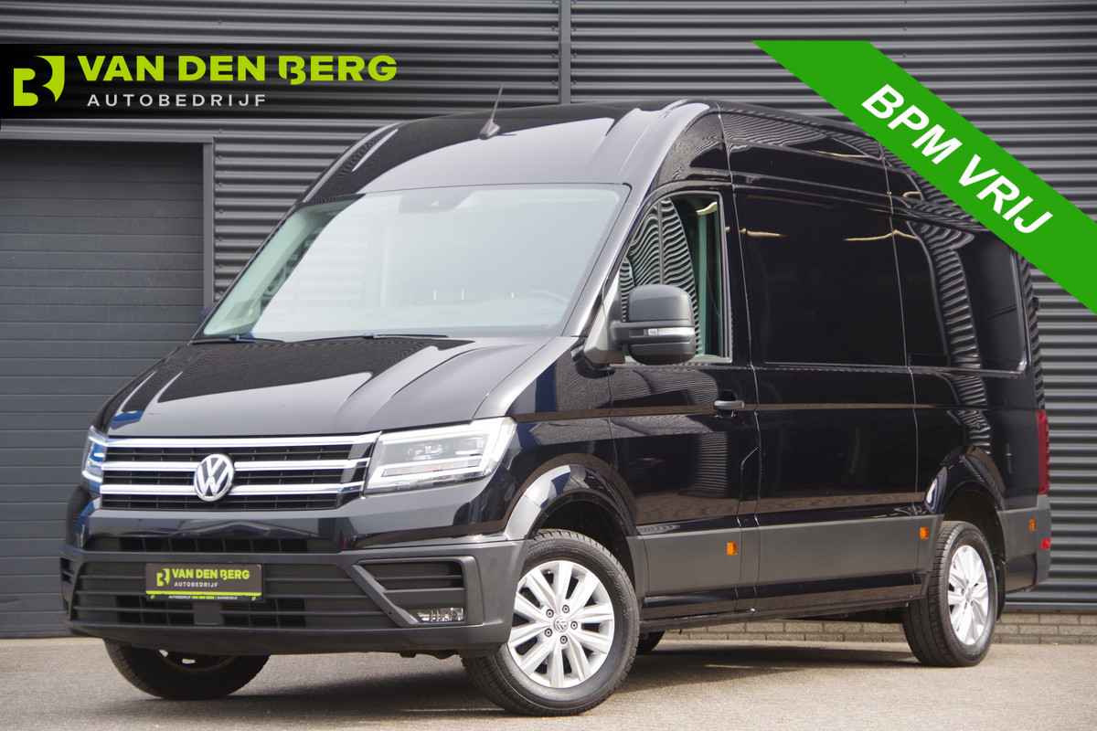 Volkswagen Crafter 35 2.0 TDI L3H3(L2H2) 3-ZITS, 177PK AUT. LED, TREKHAAK, GEV. ERGO ACTIVE STOEL, CAMERA, AIRCO, MISTLAMPEN