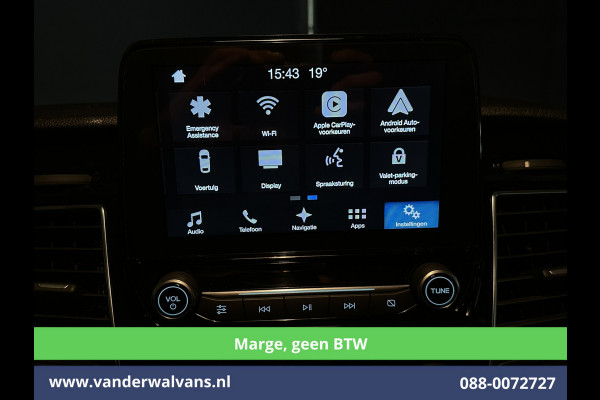 Ford Transit Custom 2.0 TDCI **MARGE, Geen BTW** 170pk L2H1 Dubbele Cabine Euro6 Airco | 5-Zits | 2x Zijdeur | Camera | Apple Carplay | Navigatie |  Android Auto, Cruisecontrol, LED, LM velgen, Parkeersensoren, Sidebars, Verwarmde Voorruit, Stoelverwarming, Dakdragers