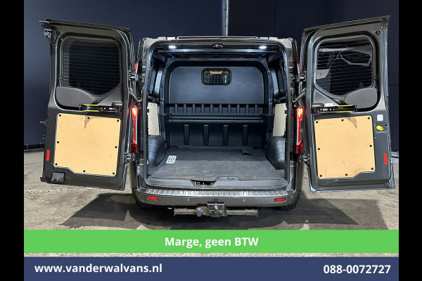 Ford Transit Custom 2.0 TDCI **MARGE, Geen BTW** 170pk L2H1 Dubbele Cabine Euro6 Airco | 5-Zits | 2x Zijdeur | Camera | Apple Carplay | Navigatie |  Android Auto, Cruisecontrol, LED, LM velgen, Parkeersensoren, Sidebars, Verwarmde Voorruit, Stoelverwarming, Dakdragers