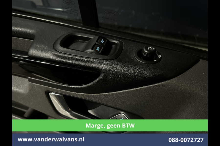 Ford Transit Custom 2.0 TDCI **MARGE, Geen BTW** 170pk L2H1 Dubbele Cabine Euro6 Airco | 5-Zits | 2x Zijdeur | Camera | Apple Carplay | Navigatie |  Android Auto, Cruisecontrol, LED, LM velgen, Parkeersensoren, Sidebars, Verwarmde Voorruit, Stoelverwarming, Dakdragers