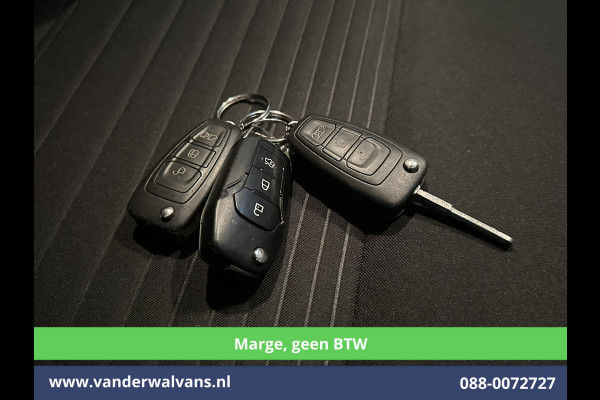 Ford Transit Custom 2.0 TDCI **MARGE, Geen BTW** 170pk L2H1 Dubbele Cabine Euro6 Airco | 5-Zits | 2x Zijdeur | Camera | Apple Carplay | Navigatie |  Android Auto, Cruisecontrol, LED, LM velgen, Parkeersensoren, Sidebars, Verwarmde Voorruit, Stoelverwarming, Dakdragers