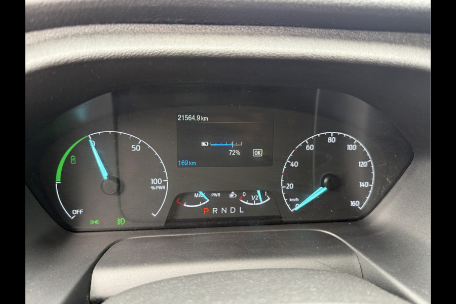 Ford E-Transit 68kWh 184PK L2H3 317km WLTP 97% (SOH) BEV Snelladen Camera Cruise control Climate control Carplay Navigatie Laadkabel Parkeersensoren V+A