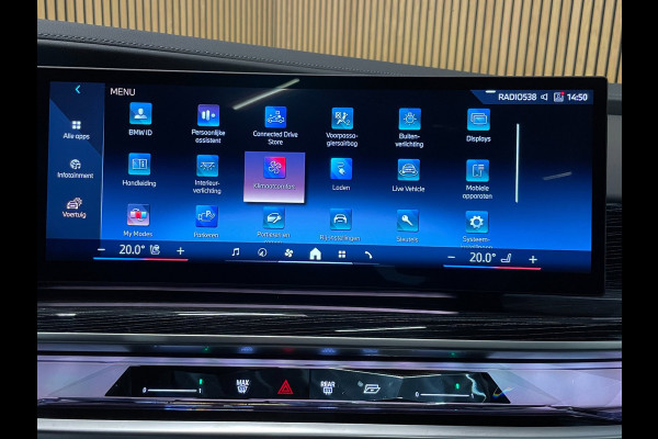 BMW i7 XDrive60 106 kWh|M-SPORT|96% SOH|BLACK EDITION|FULL OPTION|PANORAMA|STOEL+STUURVERW|360+3D+V+A CAMERA|NAP|NL-AUTO|INCL.BTW|