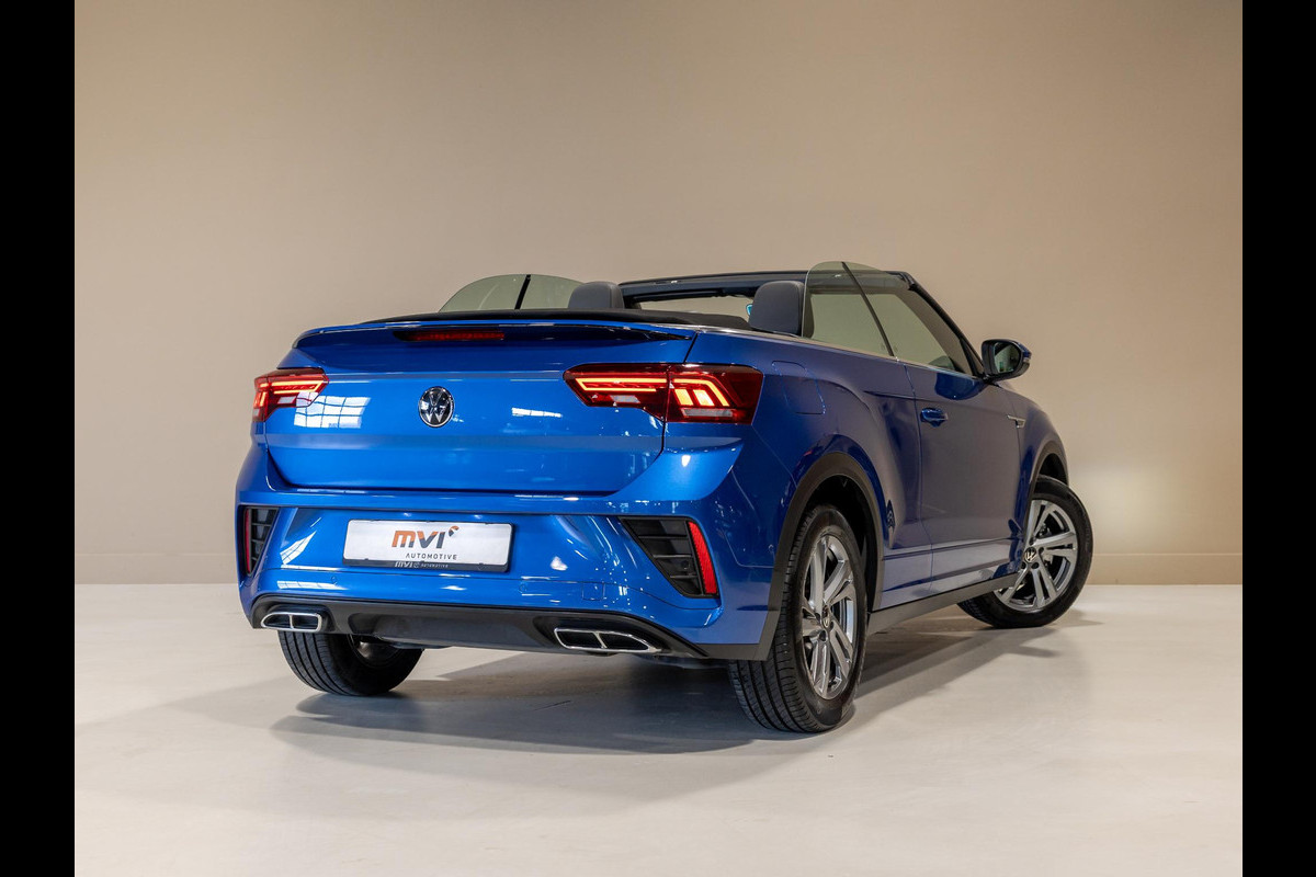 Volkswagen T-Roc Cabrio 1.5 TSI R-Line / 150pk / Achteruitrij camera / Stoel en stuur verwarming / Dodehoek herkenning /