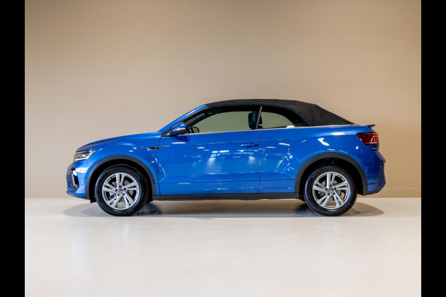 Volkswagen T-Roc Cabrio 1.5 TSI R-Line / 150pk / Achteruitrij camera / Stoel en stuur verwarming / Dodehoek herkenning /