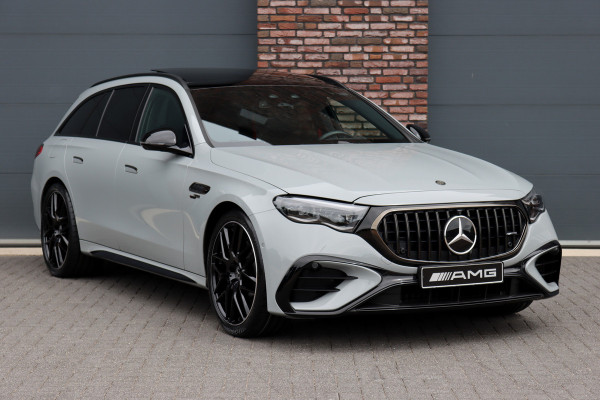 Mercedes-Benz E-Klasse Estate AMG 53 4MATIC+ Premium+ | 585pk | Hyperscreen | Achterasbesturing | Distronic+ | Trekhaak | 3D-Display | Panoramadak | Digital Light | Burmester | HUD |