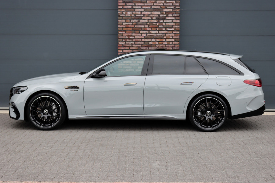 Mercedes-Benz E-Klasse Estate AMG 53 4MATIC+ Premium+ | 585pk | Hyperscreen | Achterasbesturing | Distronic+ | Trekhaak | 3D-Display | Panoramadak | Digital Light | Burmester | HUD |