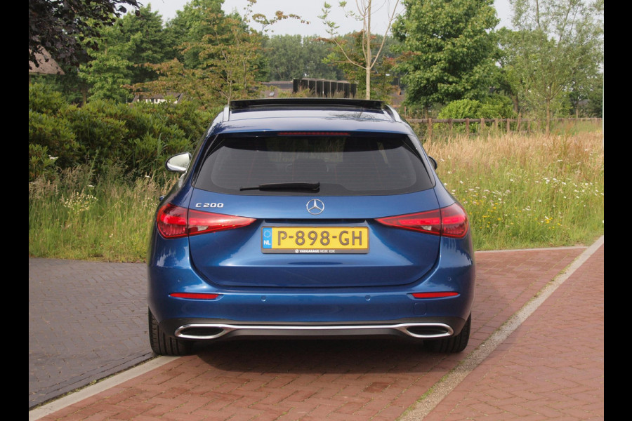 Mercedes-Benz C-Klasse Estate 200 Launch Edition Luxury Line | Panoramadak | Burmester Audio | Camera | Sfeerverlichting | Apple Carplay |