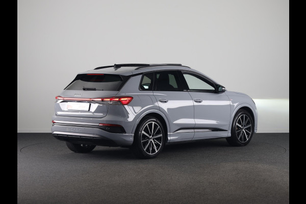 Audi Q4 e-tron 40 Launch edition S Competition 77 kWh 204pk | SOH 96,62% | Panoramadak | Elektrisch verstelbare stoelen | Sonos Audio | head up Display | Keyless |