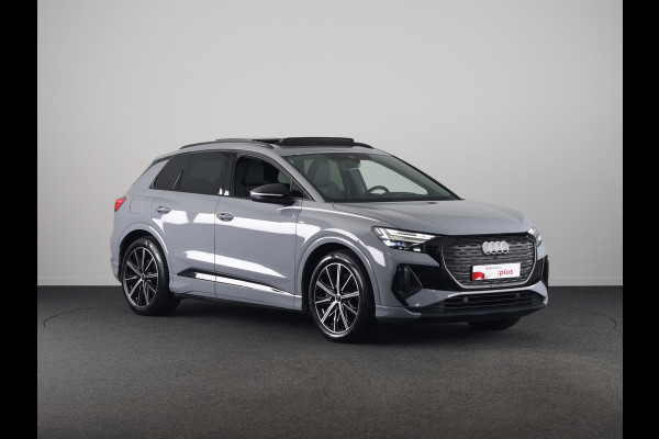 Audi Q4 e-tron 40 Launch edition S Competition 77 kWh 204pk | SOH 96,62% | Panoramadak | Elektrisch verstelbare stoelen | Sonos Audio | head up Display | Keyless |