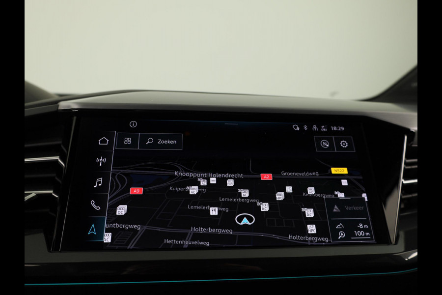 Audi Q4 e-tron 40 Launch edition S Competition 77 kWh 204pk | SOH 96,62% | Panoramadak | Elektrisch verstelbare stoelen | Sonos Audio | head up Display | Keyless |
