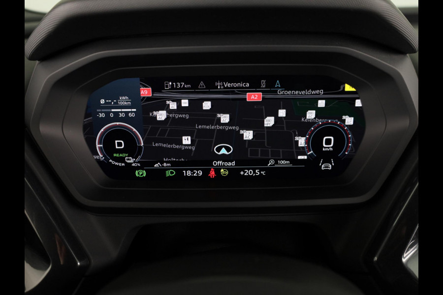 Audi Q4 e-tron 40 Launch edition S Competition 77 kWh 204pk | SOH 96,62% | Panoramadak | Elektrisch verstelbare stoelen | Sonos Audio | head up Display | Keyless |