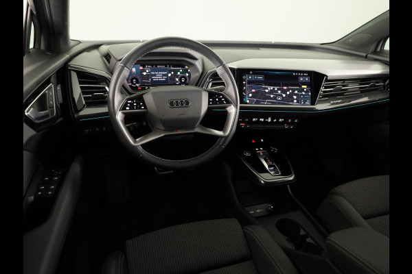 Audi Q4 e-tron 40 Launch edition S Competition 77 kWh 204pk | SOH 96,62% | Panoramadak | Elektrisch verstelbare stoelen | Sonos Audio | head up Display | Keyless |