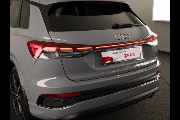 Audi Q4 e-tron 40 Launch edition S Competition 77 kWh 204pk | SOH 96,62% | Panoramadak | Elektrisch verstelbare stoelen | Sonos Audio | head up Display | Keyless |