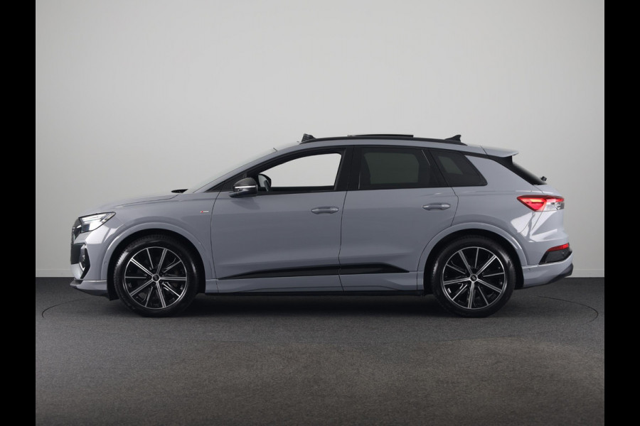 Audi Q4 e-tron 40 Launch edition S Competition 77 kWh 204pk | SOH 96,62% | Panoramadak | Elektrisch verstelbare stoelen | Sonos Audio | head up Display | Keyless |