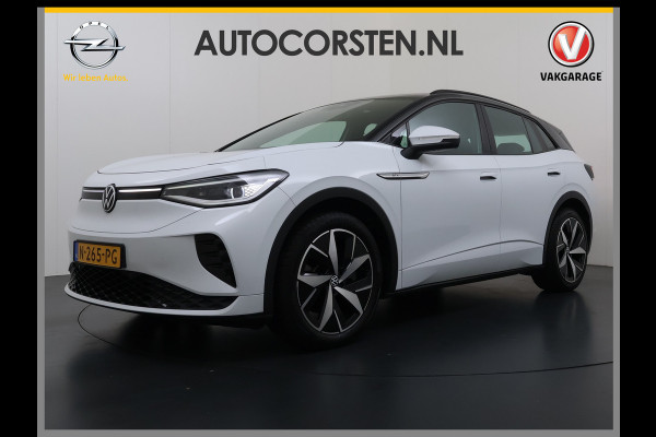 Volkswagen ID.4 GTX 4Motion 82kWh 300PK Trekhaak Ergo-Active Stoelen Elek.Verstelbaar+Memory Stoel+Stuurverwarming Adap.Cruise Navi Ecc Matrix led Apple Carplay Android Auto SOH 88% Top Sport Interieur Pakket Plus Lmv 20" 4WD AWD Keyless Advanced 1e Eigenaar Origineel Nederlandse Auto