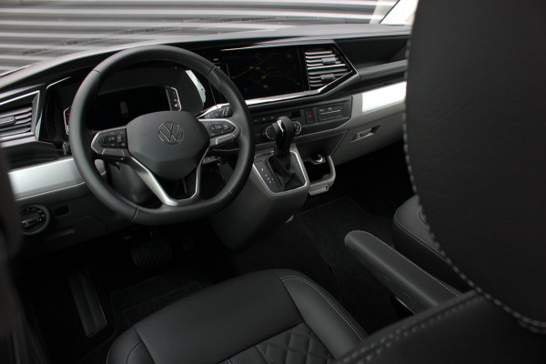 Volkswagen Transporter 2.0 TDI L2H1 150PK BULLI DC DUBBEL CABINE / LEIGHTONVANS BODYKIT / FULL OPTINS / LEDER / FULL BLACK / APPLE