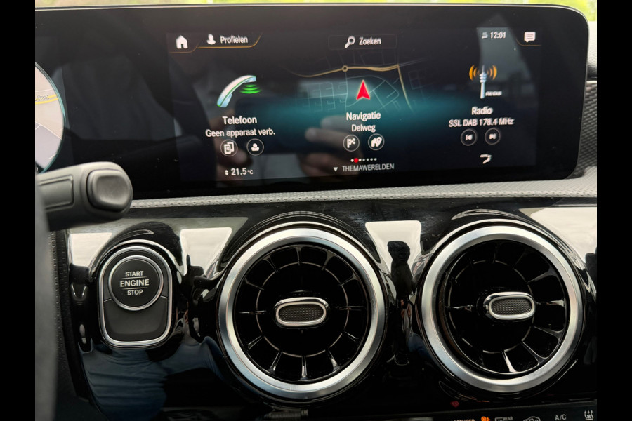 Mercedes-Benz A-Klasse 250 e Advantage 218 Pk | Navigatie | Cruise | Clima | Halfleder-Stof | 17" Lichtmrtaal.
