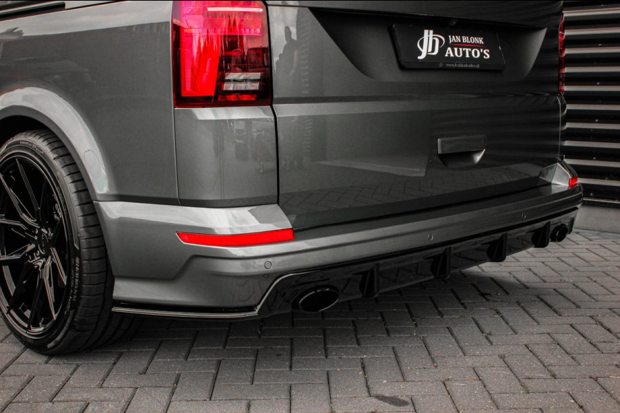 Volkswagen Transporter 2.0 TDI L2H1 150PK BULLI DC DUBBEL CABINE / LEIGHTONVANS BODYKIT / FULL OPTINS / LEDER / FULL BLACK / APPLE