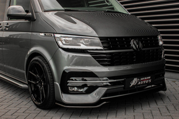 Volkswagen Transporter 2.0 TDI L2H1 150PK BULLI DC DUBBEL CABINE / LEIGHTONVANS BODYKIT / FULL OPTINS / LEDER / FULL BLACK / APPLE