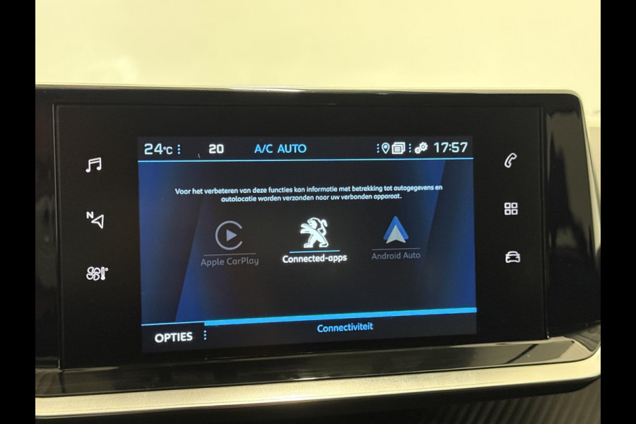 Peugeot 2008 1.2 PureTech 130pk Allure S&S Automaat Navigatie Apple Carplay Android Auto Camera Parkeersensoren achter Cruise Control Full Led Climate Control Lichtmetalen velgen