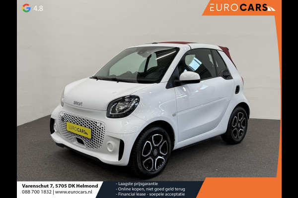 Smart Fortwo Cabrio EQ Comfort 18 kWh Automaat Navigatie Apple Carplay Android Auto Parkeersensoren Achter Climate Control Elektrisch Cabriodak DAB+