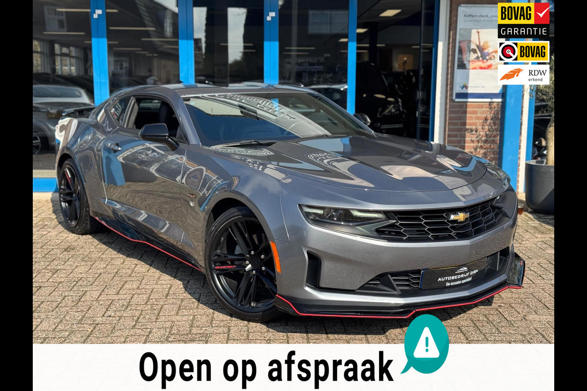 Chevrolet Camaro 2.0 Turbo 2020 Grijs AUT LEDER APK NAP!