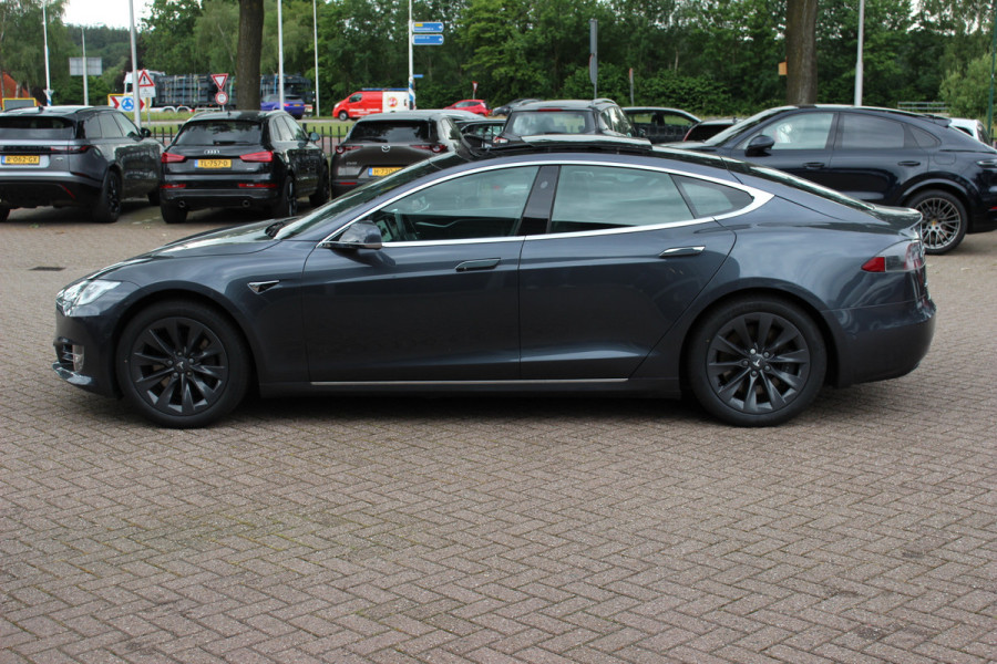 Tesla Model S 100D / SoH 88,6% / Autopilot 2.5 / Luchtvering / Panoramadak / Performance package / Leder / Navigatie / 20'' / Audio Premium