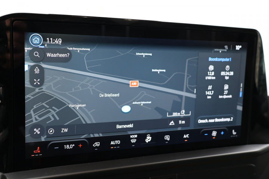 Ford Transit Custom 320 2.0 TDCI 150 PK L2H1 Limited | L+R Schuifdeur | ACC | Blind Spot | Camera | Lane Assist | Stoelverwarming | CarPlay | Naviga | 3-Zitter | Verlengde fabrieksgarantie tot 12-2029