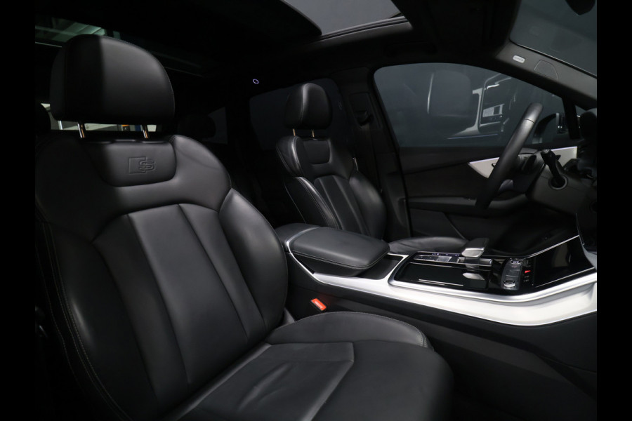 Audi Q7 55 TFSI e quattro S Line [SCHUIFKANTELDAK, BANG & OLUFSEN, LUCHTVERING, APPLE CARPLAY, ANDROID, MEMORY SEATS, HEAD-UP, PARKEER ASSISTENT, 360 CAMERA, STOELVERWARMING, ADAPTIVE CRUISE, VOL LEDER, NIEUWSTAAT]