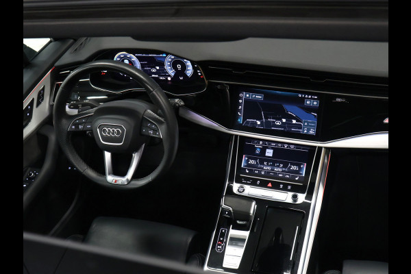 Audi Q7 55 TFSI e quattro S Line [SCHUIFKANTELDAK, BANG & OLUFSEN, LUCHTVERING, APPLE CARPLAY, ANDROID, MEMORY SEATS, HEAD-UP, PARKEER ASSISTENT, 360 CAMERA, STOELVERWARMING, ADAPTIVE CRUISE, VOL LEDER, NIEUWSTAAT]