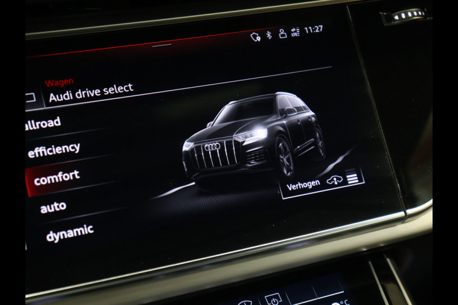 Audi Q7 55 TFSI e quattro S Line [SCHUIFKANTELDAK, BANG & OLUFSEN, LUCHTVERING, APPLE CARPLAY, ANDROID, MEMORY SEATS, HEAD-UP, PARKEER ASSISTENT, 360 CAMERA, STOELVERWARMING, ADAPTIVE CRUISE, VOL LEDER, NIEUWSTAAT]
