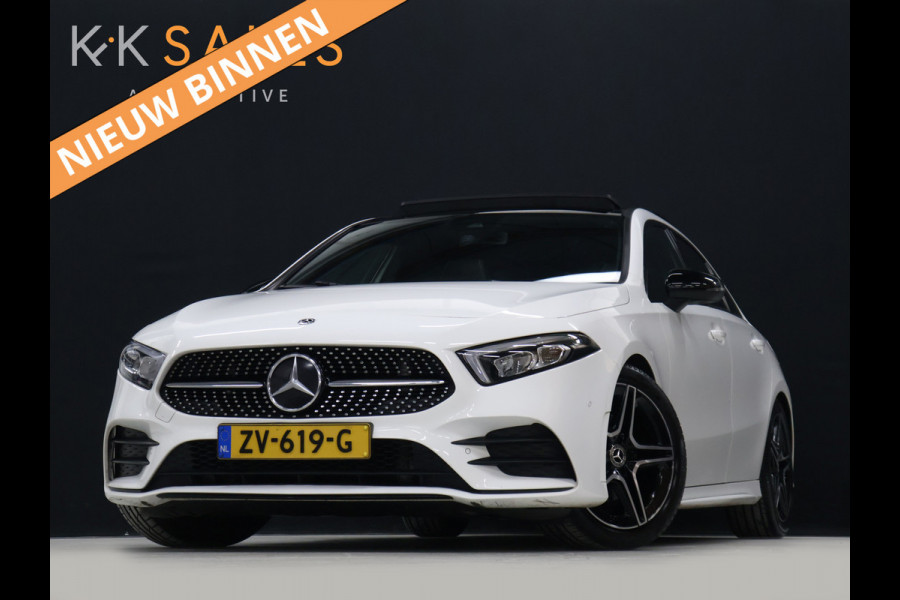 Mercedes-Benz A-Klasse 200 Advantage AMG [SCHUIFDAK, CAMERA, VOL LEDER, STOELVERWARMING, SPORTSTOELEN, NIEUWSTAAT]