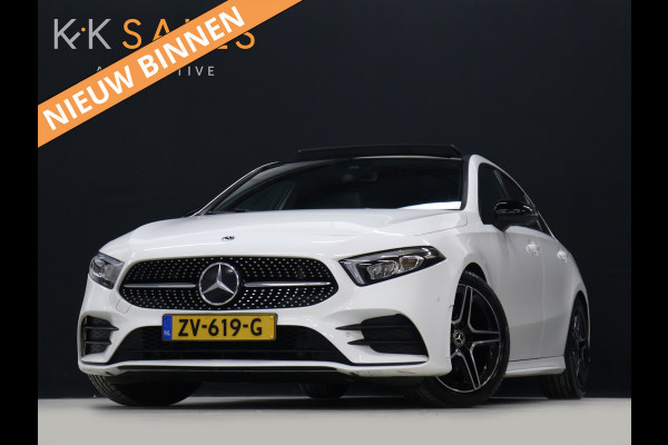 Mercedes-Benz A-Klasse 200 Advantage AMG [SCHUIFDAK, CAMERA, VOL LEDER, STOELVERWARMING, SPORTSTOELEN, NIEUWSTAAT]